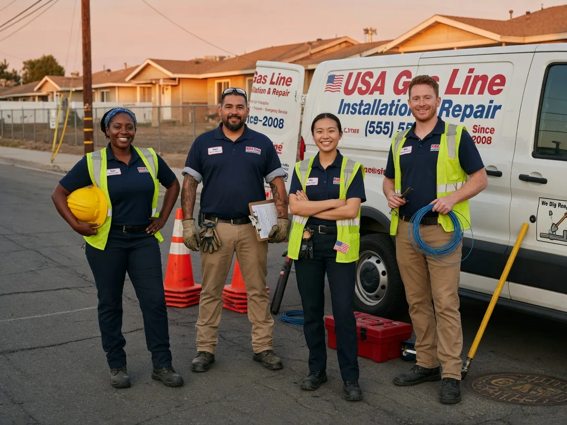 Gas Line Installation company in Walling, TN